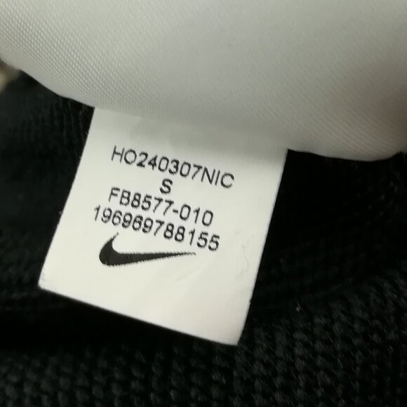 2024 Nike Fleece Pants Taper Energy Sweatpants Joggers Black Mens Small FB8577 - Picture 5 of 9